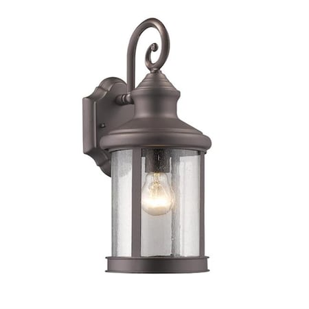 Chloe CH22049RB16-OD1 16 In. Lighting Galahad Transitional 1 Light Rubbed Bronze Outdoor Wall Sconce - Oil Rubbed Bronze